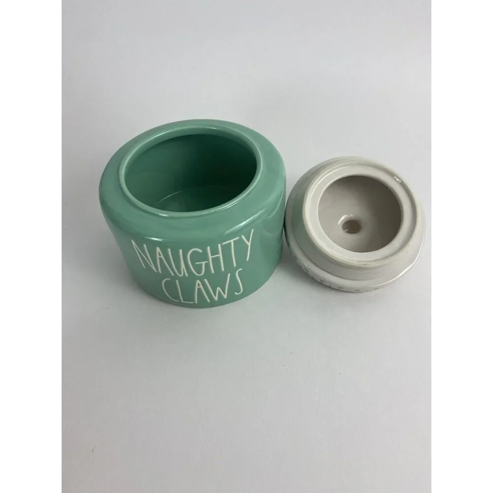 Rae Dunn Cat Treats Food Canister 